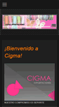 Mobile Screenshot of cigma.com.mx